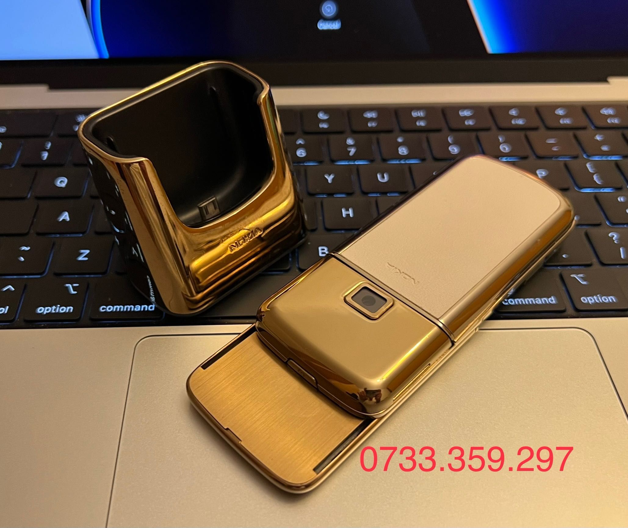 Nokia 8800 ARTE Gold Edition CA NOU ! RARITATE ! Telefon colectie