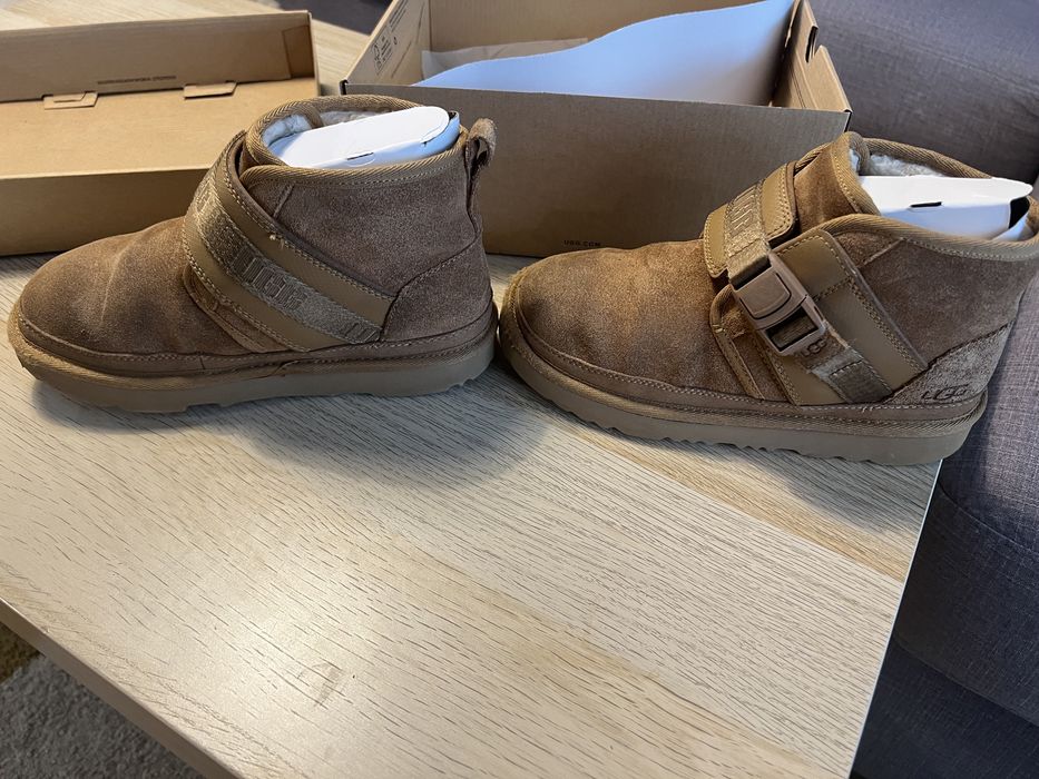 UGG Боти Neumel с вълнена подплата и велур 35 номер