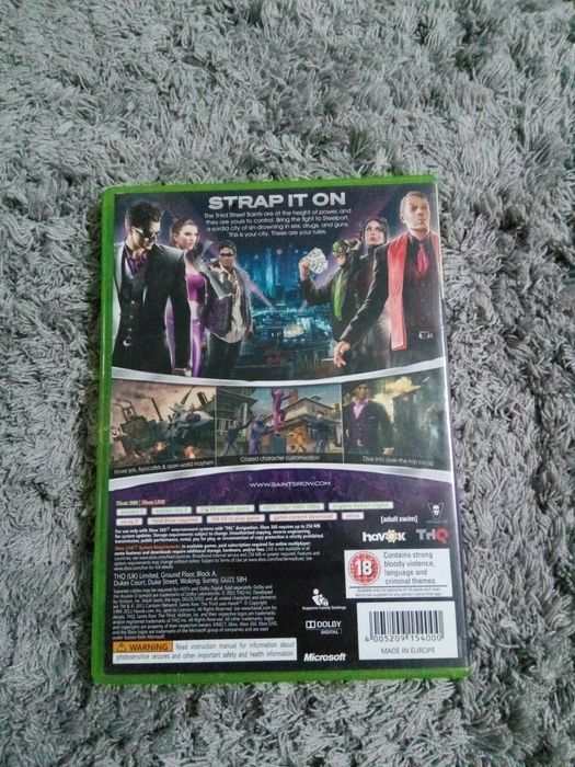 Transport 14 lei orice Joc Saints Row The Third Xbox 360/Xbox One