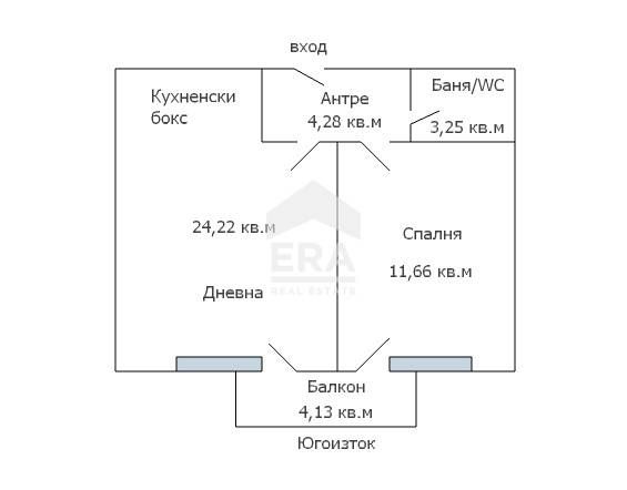 Продава се Двустаен апартамент в Варна, Виница - 62 кв.м за 1371 €/кв.м - Снимка #9