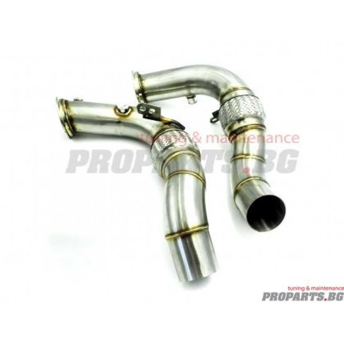 Downpipe за BMW F10 M5 F12 M6 даунпайп 11-17