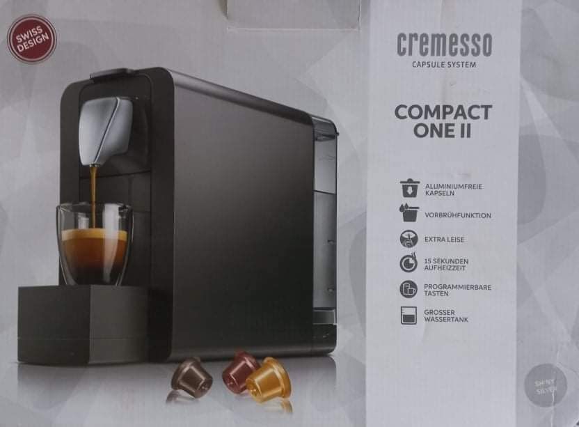 Кафемашина с капсули Cremesso Compact One II