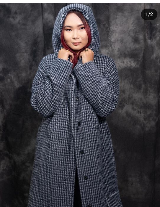 Пальто теплое размер 48-50