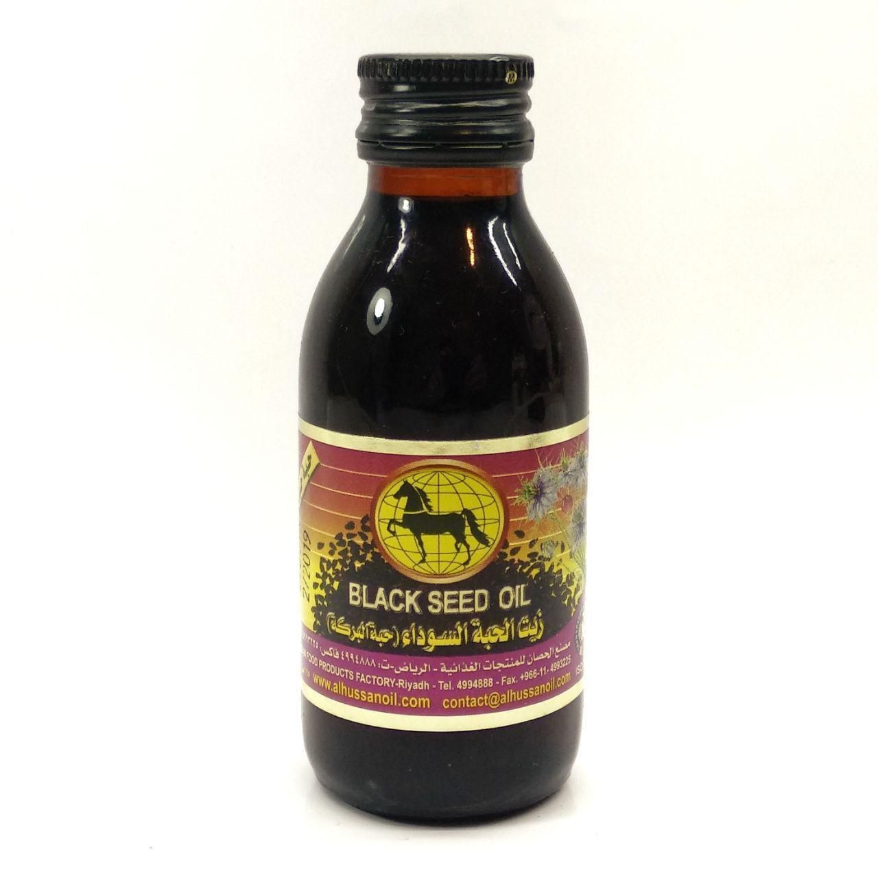 Масло черного тмина "Черный конь" Black Seed Oil Alhussan м