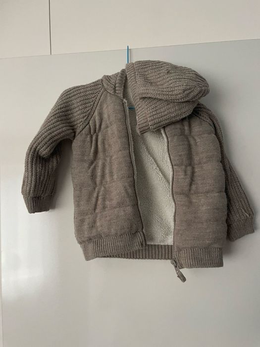 Детска пухкава жилетка