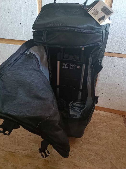 Geantă de voiaj mare tip troler, pliabilă 85L, Space Saver