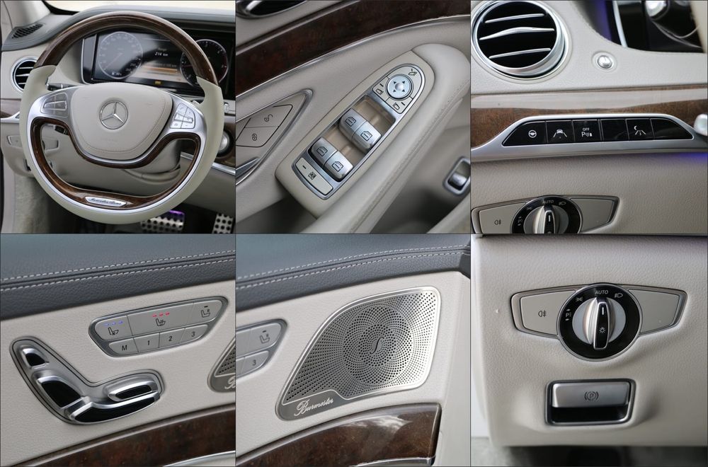Mercedes S350 / AMG / Ventilatie / Night Vision / 4 Butoane/Burmester