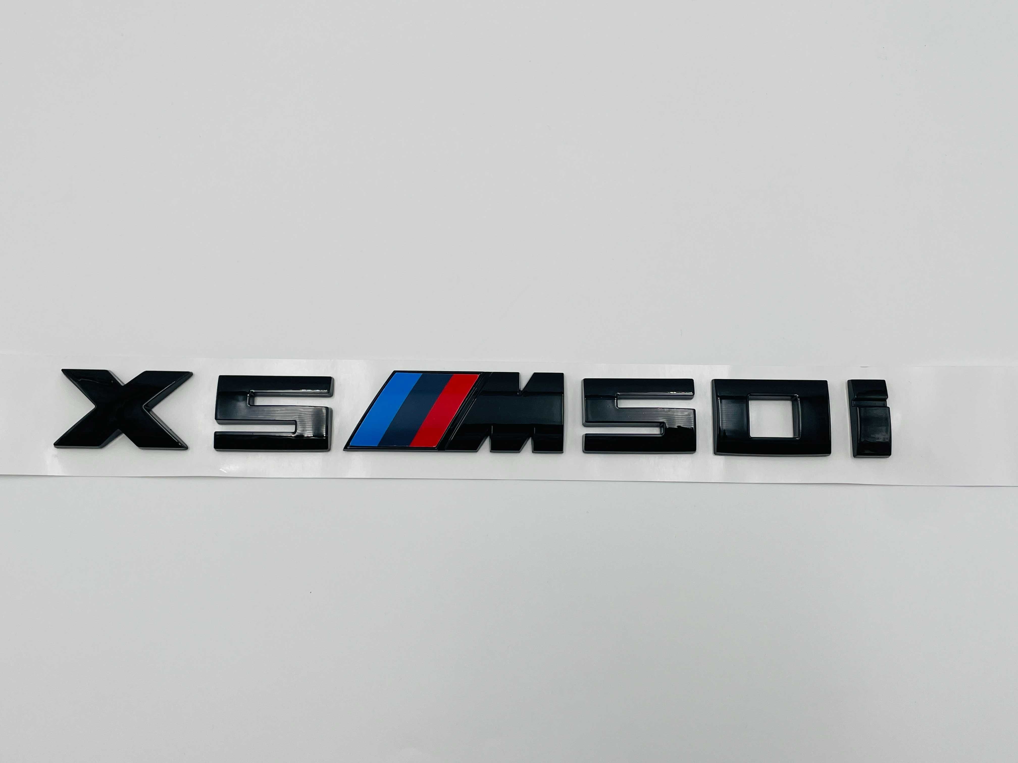 Emblema Compatibila BMW X5M50i negru