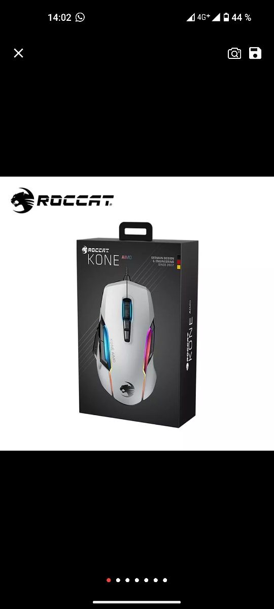 Roccat kone Aimo мышь профессиональный