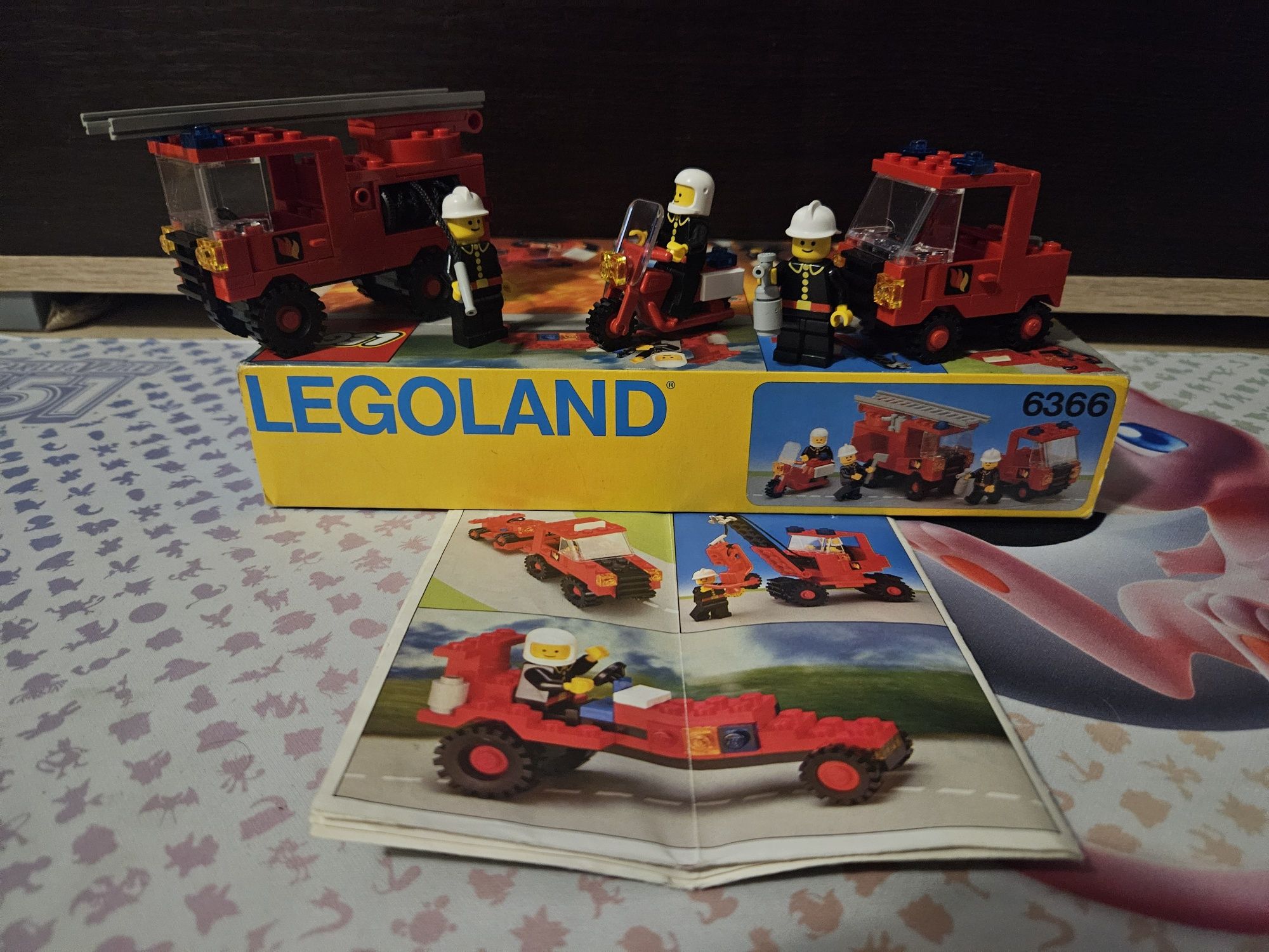 Set lego vechi pompieri 6366 LEGOLAND