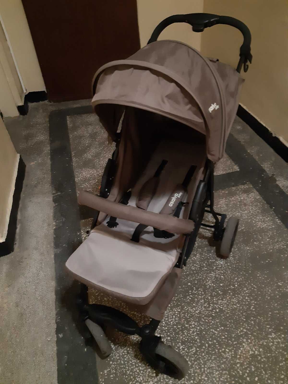 Детска количка Asalvo baby MIT + дъждобран