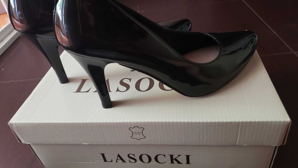 Pantofi piele naturala