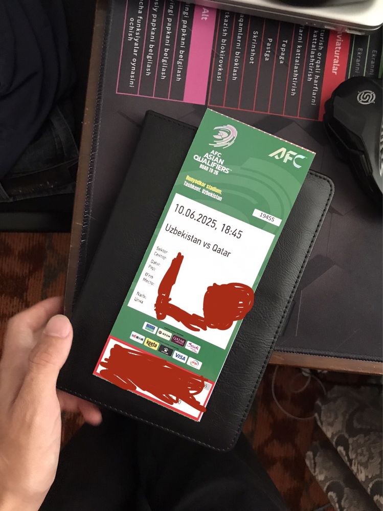 O’zbekiston va Qatar bilet