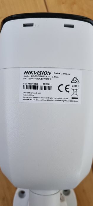 Camera Hikvision 5mp  4 bucati color vu turbo hd