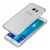 Husa silicon transparent FullCover 360 Samsung Galaxy S6 Edge G925