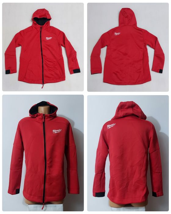 Geaca Softshell Milwaukee Stretch, jacheta sport cu gluga M/ L unisex