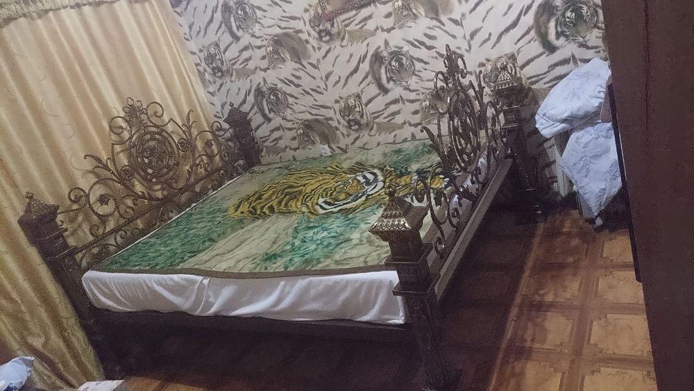 Кованная кровать ручной работы