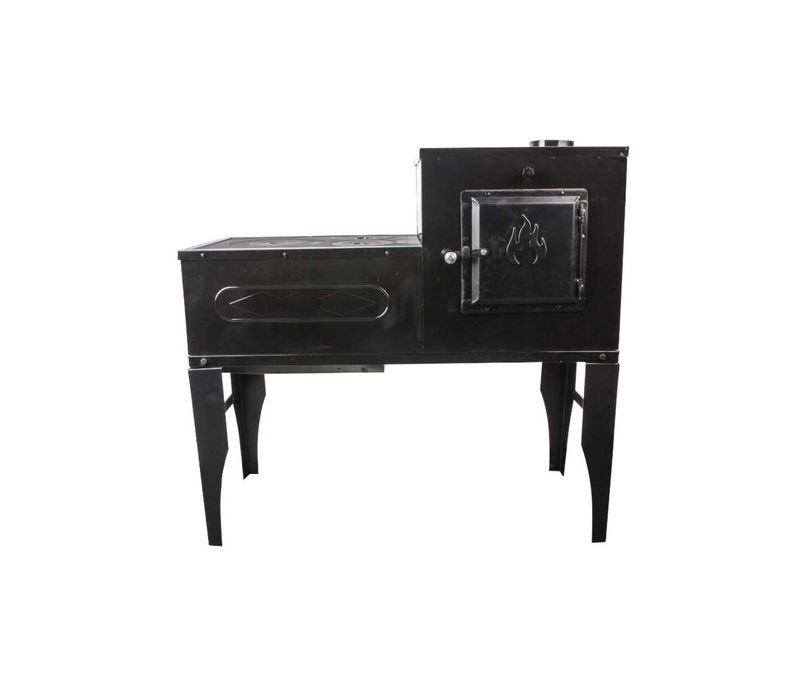Soba Cizma L Lemne Cuptor Neagra 7kW Evac DREAPTA LIVRAT GRATUIT BN