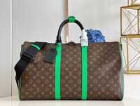 Geanta de voiaj Louis Vuitton, Keepall 50 cm, green