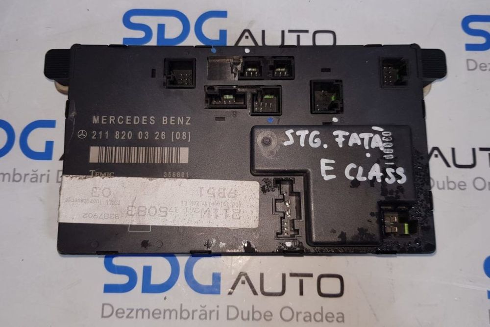 Calculator confort stanga fata a2118200326 Mercedes E-Class W211 2002-2008