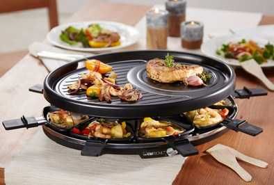 Grătar-grill Raklett Clatronic PG 3517 - 1400 Watt - NOU la CUTIE