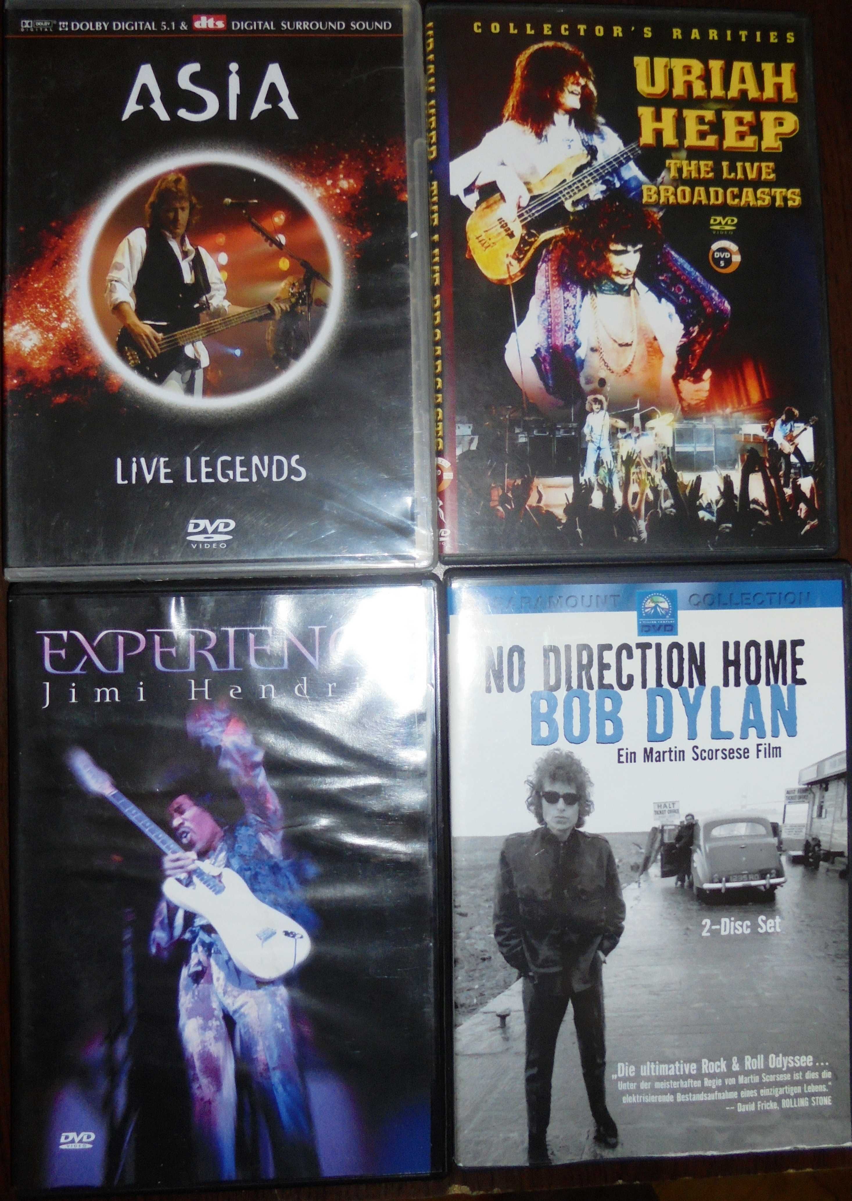 Vand DVD muzica originale, Led Zeppelin,Deep Purple, Hendrix,etc.