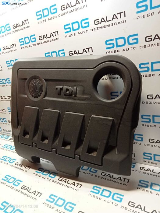 Capac Protectie Antifonare Plastic Motor Skoda Superb 2 2.0 TDI CFFB CFGB CLJA 2008 – 2013 [0704]