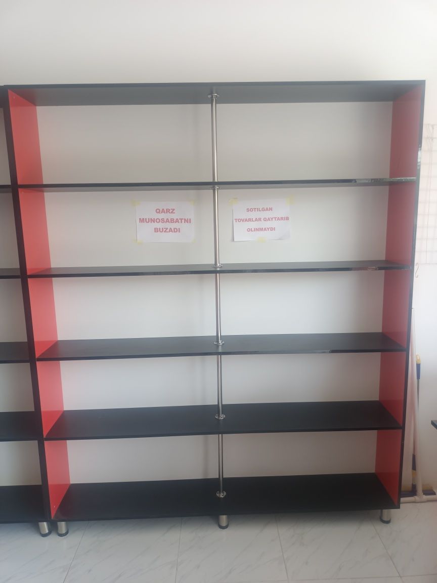 Magazinlar uchun arzon polkalar