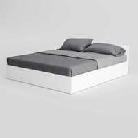 Эксклюзивное предложение - Двуспальная белая кровать 180*200
