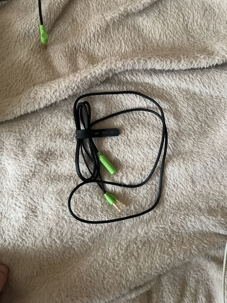 Гейминг слушалки razor blackshark v2 X green
