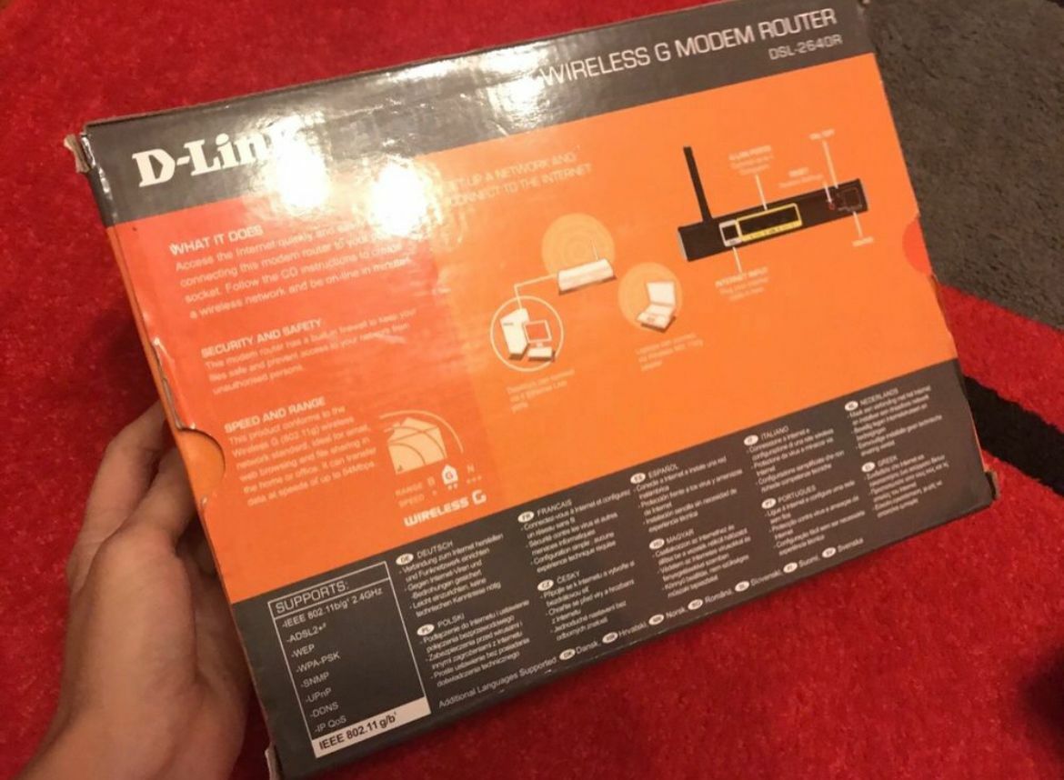 Wireless G Modem Router DSL-264OR - mufa DSL!!!