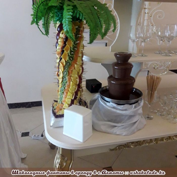 Шоколадный фонтан + Фруктовая пальма