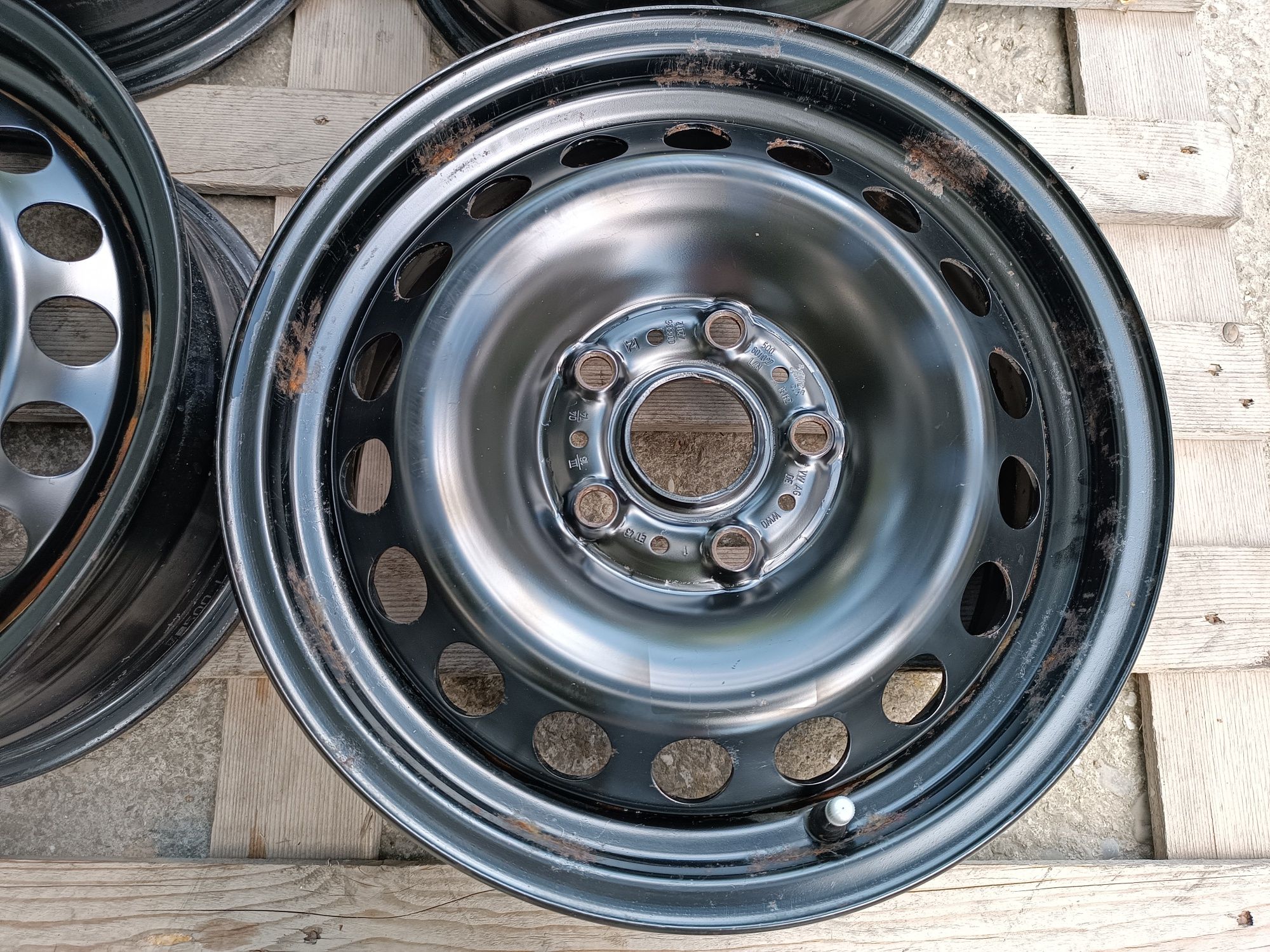 Железни джанти 15ки 5х112 VW, Audi, Seat, Skoda