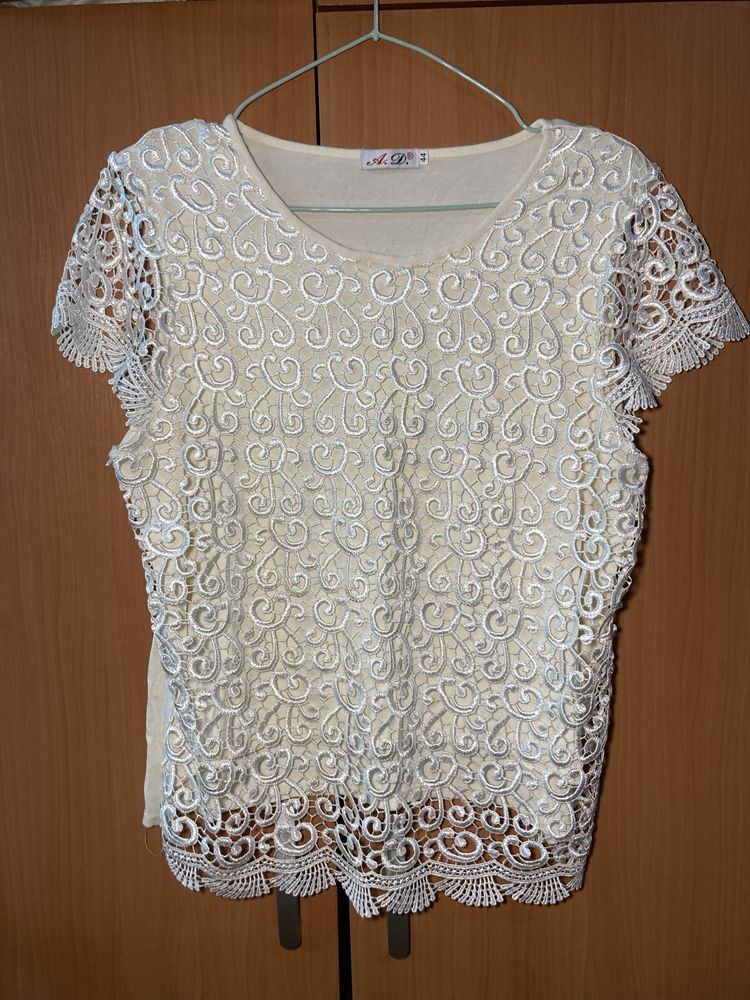 bluza eleganta dantela