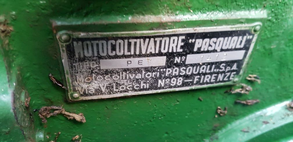 Motocultor Pasquali PE