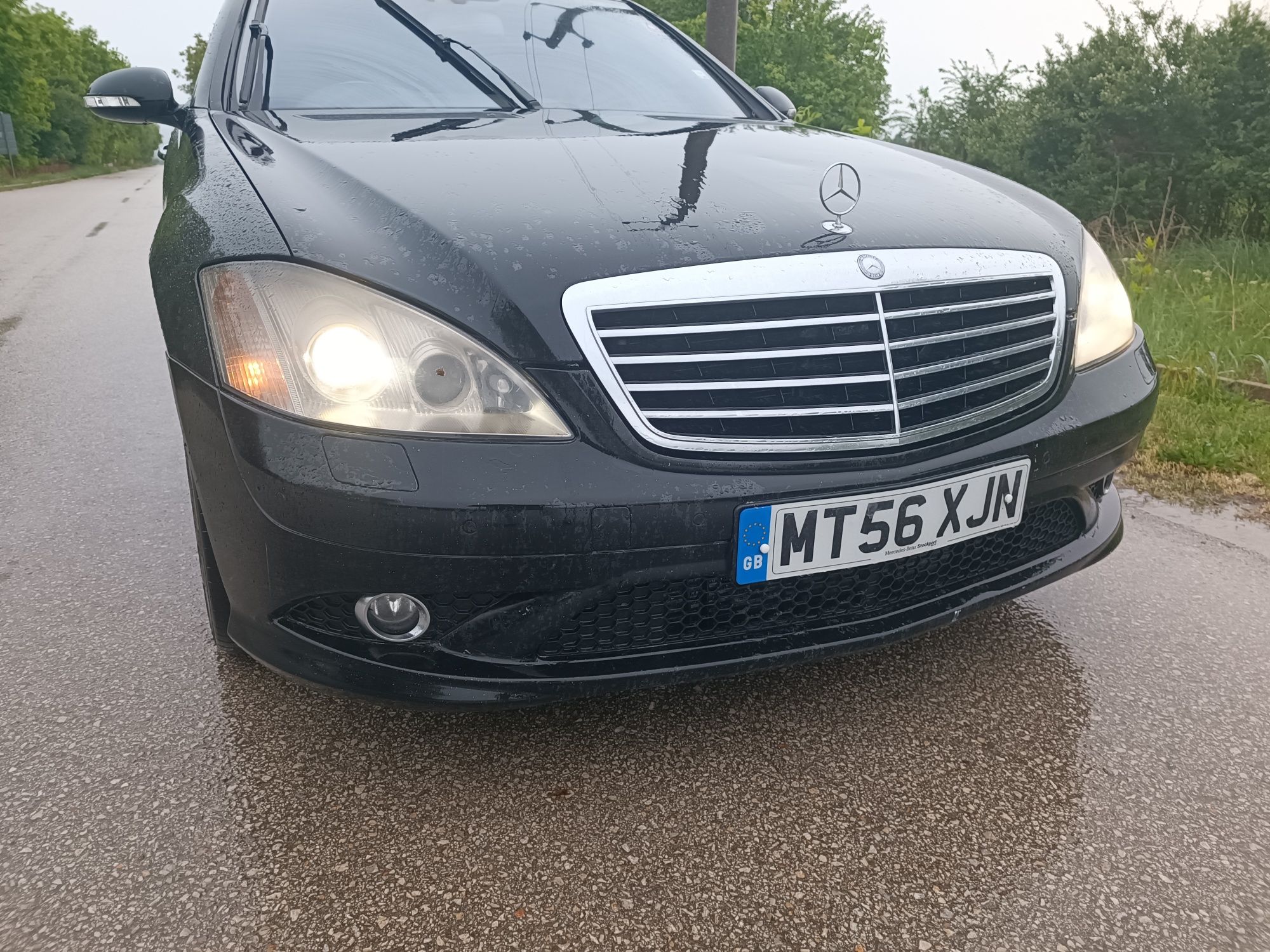 Mercedes s class W221 на части