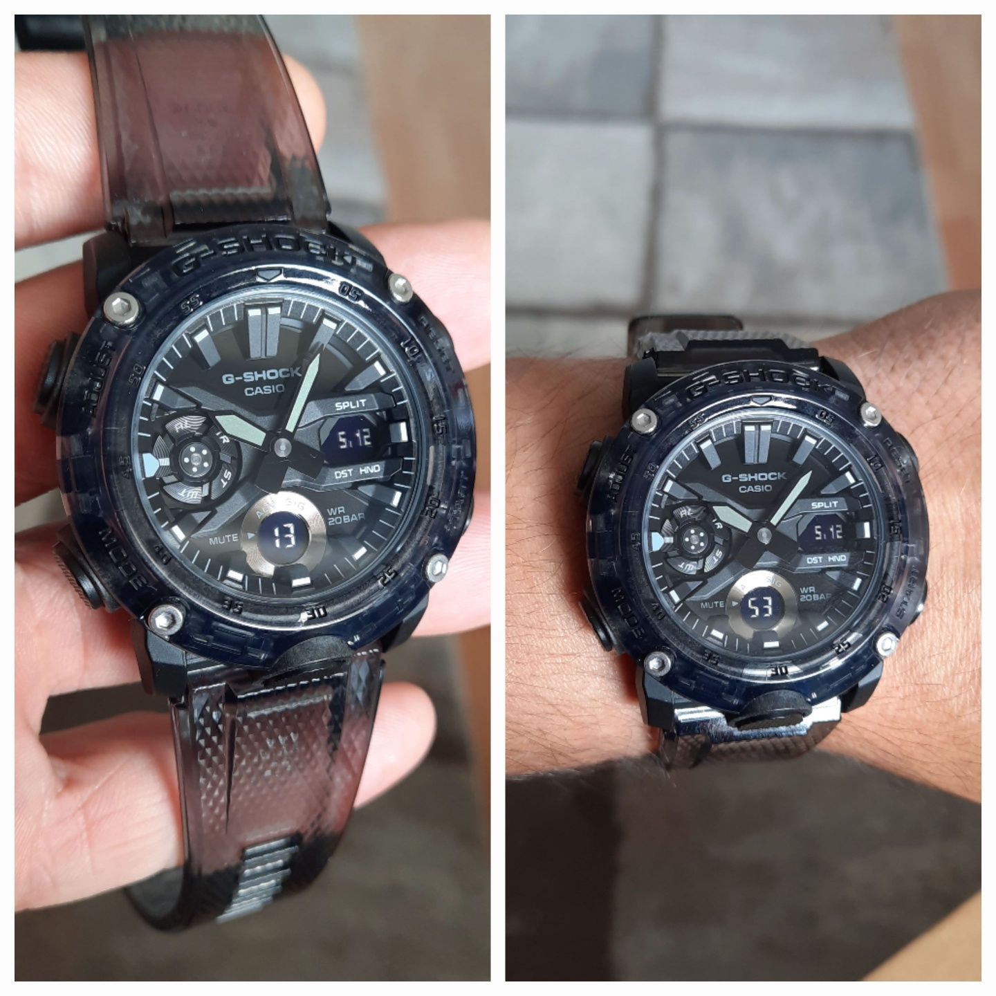 Casio G Shock GA 2000 SKE 8A