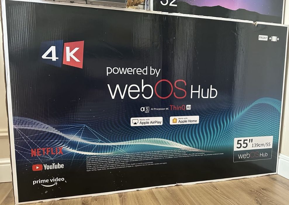 НОВЫЙ смарт телевизор Yasin 140 см smart tv WiFi YouTube