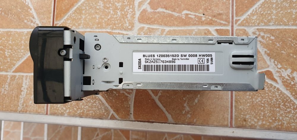 Radio cd original skoda.