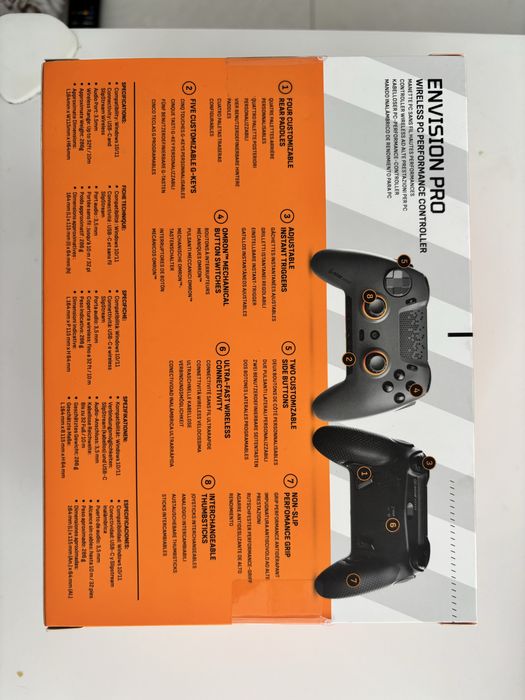 CORSAIR SCUF Envision Pro Wireless Gamepad PC gri