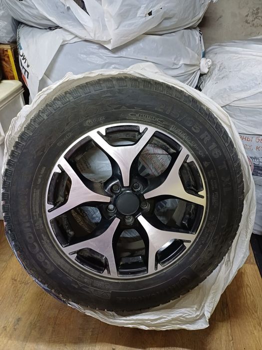 Продам зимнюю резину НА ДИСКАХ