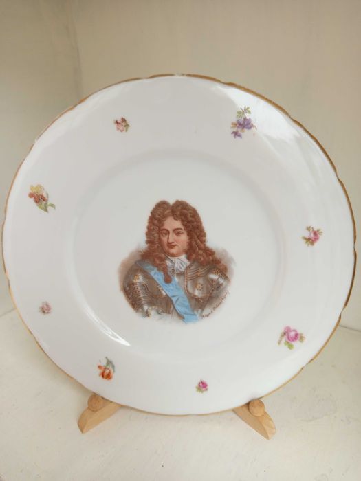 Порцелан чиния Meissen колекционерска Philippe d' Orleans