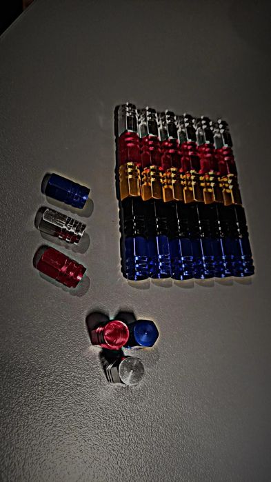 Метални винтилни капачки с възможност за стягане с ключ против кражба