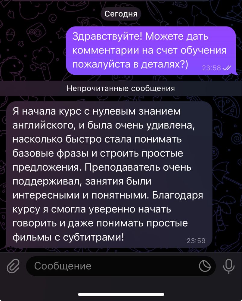 Professional Ingliz tili so’zlashuv o'qituvchisi offline/online