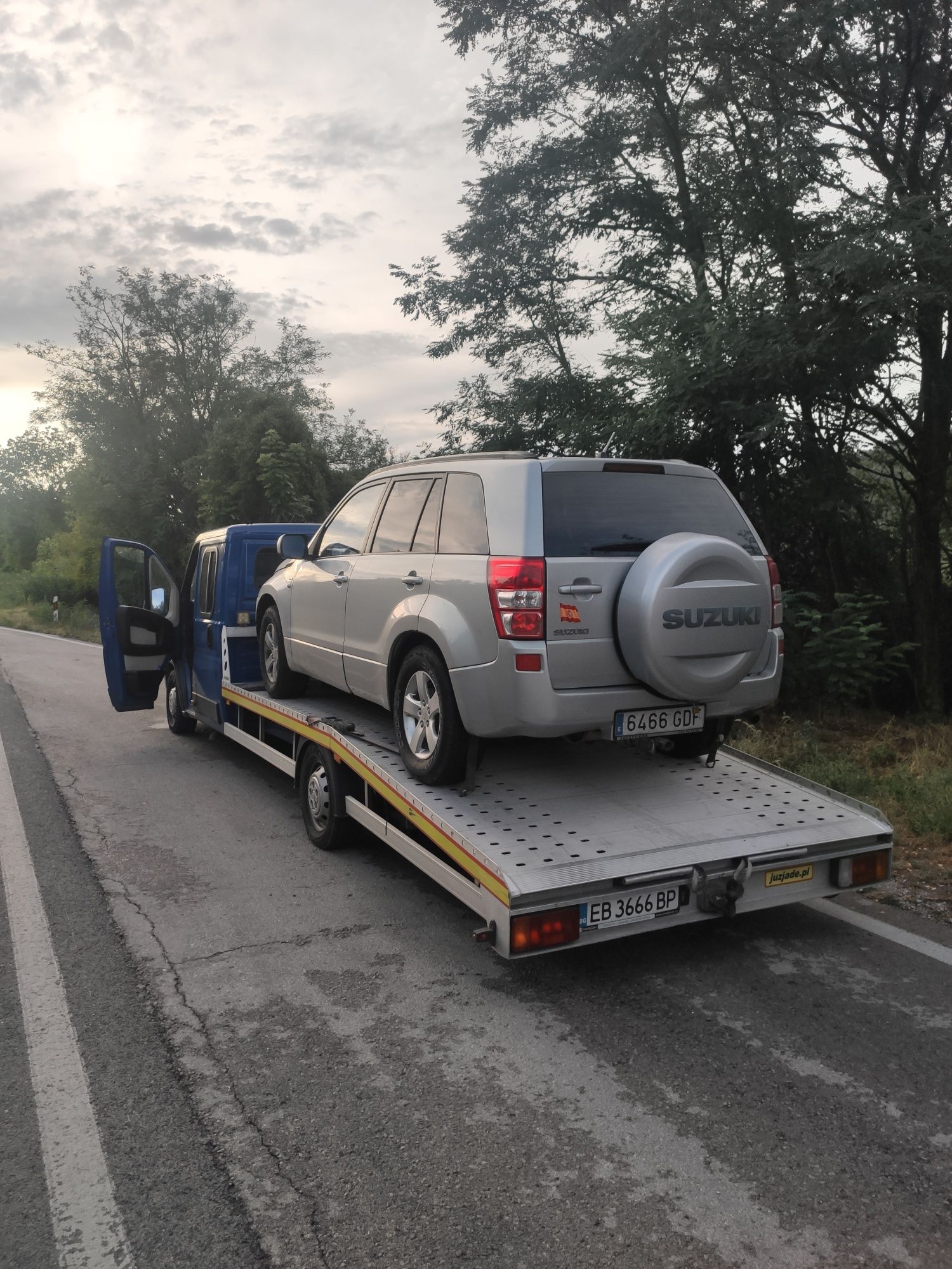 Tractari auto Bulgaria -Romania  Road Assistance bulgaria