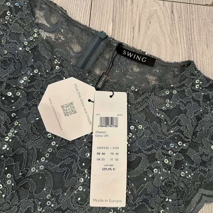 Rochie de ocazie verde SWING XL noua cu eticheta