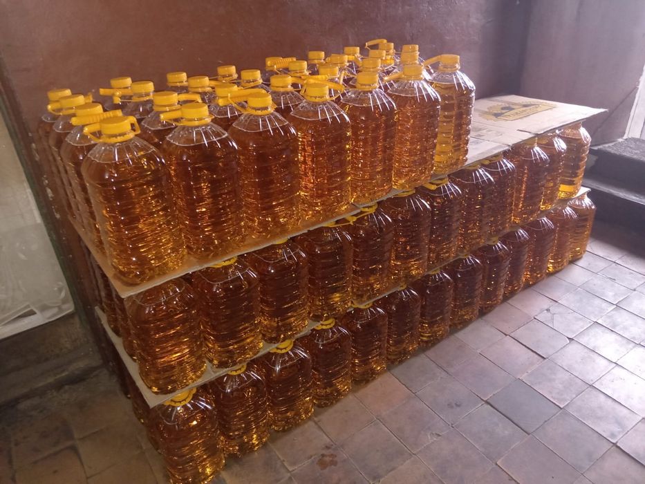 Продам  нерафинированное подсолнечное масло холодного отжима