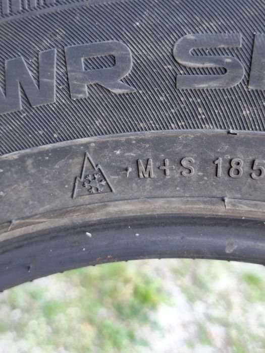 4 гуми NOKIAN 185/65 R15 WR SNOWPROOF, DOT 3220, зимни