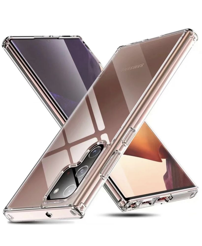 Samsung S22/S23/S24/S25 PLUS ULTRA Husa Anti Drop Clear Colturi Proemi