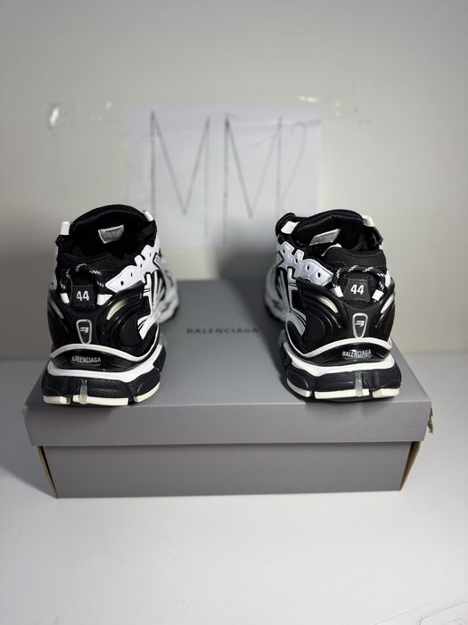 Adidasi Balenciaga Runner low-top sneakers black and white